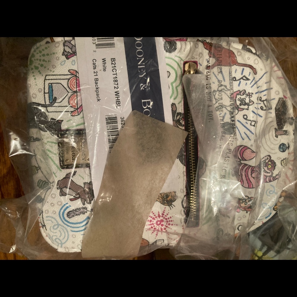 Dooney & Burke disney cats backpack new aristocats small